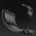 Kryt Hurtel Carbon Case pro iPhone 17 - černý