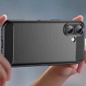 Kryt Hurtel Carbon Case pro iPhone 17 - černý