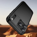 Kryt Hurtel Carbon Case iPhone 17 Pro – černý