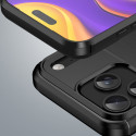 Kryt Hurtel Carbon Case iPhone 17 Pro – černý