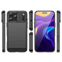 Kryt Hurtel Carbon Case pro iPhone 17 Pro Max - black