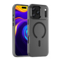 Kryt Hurtel MAGNETIC ABRASIVE pro iPhone 17 Pro - matná černá
