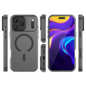 Kryt Hurtel MAGNETIC ABRASIVE pro iPhone 17 Pro - matná černá