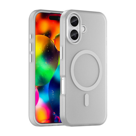 Kryt Hurtel Magnetic Abrasive pro iPhone 17 – matná bílá