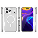 Kryt Hurtel MAGNETIC ABRASIVE pro iPhone 17 Pro - matná bílá