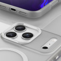 Kryt Hurtel Magnetic Abrasive iPhone 17 Pro Max - matná bílá