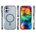 Kryt Hurtel Magnetic Abrasive iPhone 17 – matově modrý