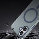 Kryt Hurtel Magnetic Abrasive iPhone 17 – matově modrý