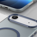 Kryt Hurtel Magnetic Abrasive iPhone 17 Air - matově modrý