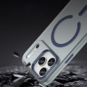 Kryt Hurtel Magnetic Abrasive iPhone 17 Pro Max - matně modrý