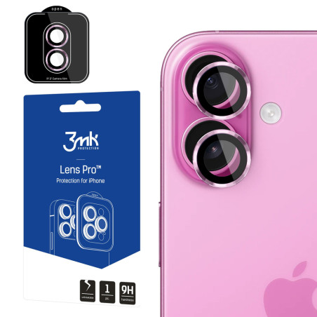 Ochranné sklo 3mk LENS PROTECTION PRO iPhone 17 - purple