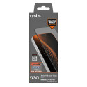 SBS D3O ochranné sklo pro iPhone 17/16 Pro