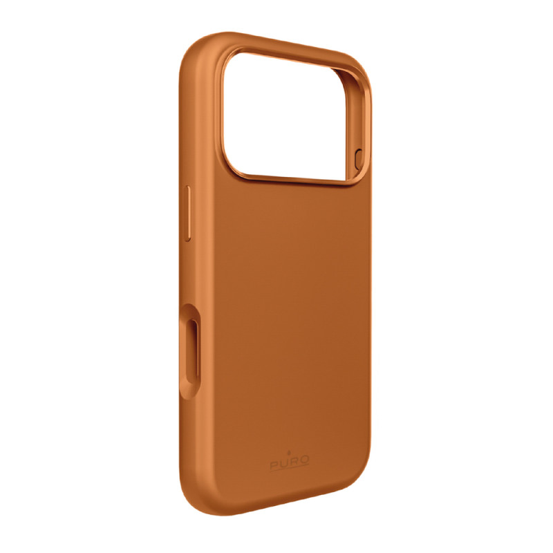 Kryt Puro ICON MAG PRO pro iPhone 17 Pro - oranžový
