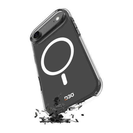 Kryt Puro IMPACT CLEAR D3O TPU+PC pro iPhone 17 Air - transparent