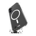 Kryt Puro Impact Clear D3O pro iPhone 17 - transparentní