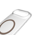 Kryt Puro Lite Mag pro iPhone 17 Air - transparent hnědý kroužek