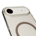 Kryt Puro Lite Mag pro iPhone 17 Air - transparent hnědý kroužek