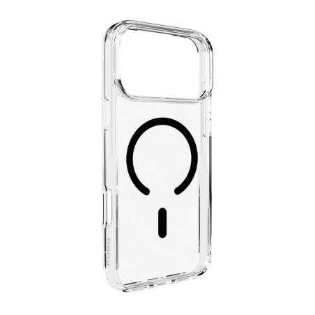 Kryt Puro Lite Mag TPU+PC pro iPhone 17 Pro - transparentní