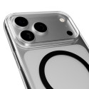 Kryt Puro Lite Mag TPU+PC pro iPhone 17 Pro - transparentní