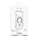 Kryt Puro Lite Mag pro iPhone 17 Pro – transparentní modrý krouže