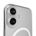Kryt Puro Lite Mag pro iPhone 17 - transparentní/bílý kroužek