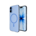 Kryt Puro Lite Mag pro iPhone 17 – transparentní s modrým kroužke