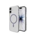 Kryt Puro Lite Mag TPU+PC pro iPhone 17 – transparent/růžový