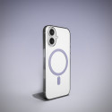 Kryt Puro Lite Mag TPU+PC pro iPhone 17 – transparent/růžový