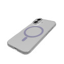 Kryt Puro Lite Mag TPU+PC pro iPhone 17 – transparent/růžový