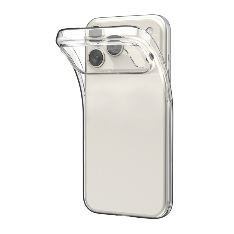 Kryt Puro 0.3 Nude ULTRA-SLIM TPU pro iPhone 17 Pro Max - transparentní
