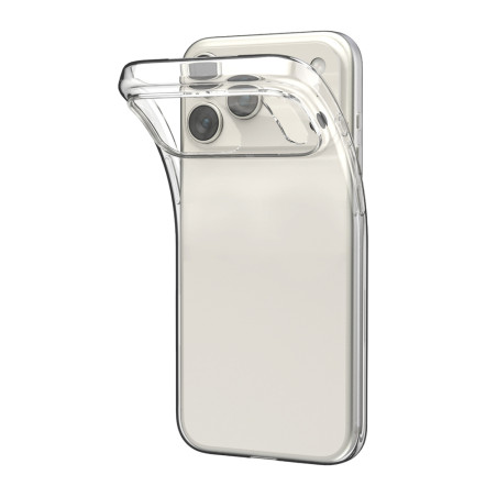 Kryt Puro 0.3 Nude Ultra-Slim TPU iPhone 17 Pro Max - transparentní