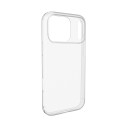 Kryt Puro 0.3 Nude Ultra-Slim iPhone 17 Pro - transparentní
