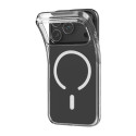 Kryt Puro 0.3 MAG pro iPhone 17 Pro Max - transparentní