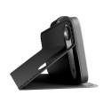Kryt Puro Wallet Stand pro iPhone 17 Air – černý