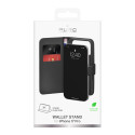 Kryt Puro WALLET STAND pro iPhone 17 Pro – černá