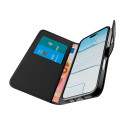 Kryt Puro WALLET STAND pro iPhone 17 Pro – černá