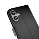 Kryt Puro Wallet Stand pro iPhone 17 – černá