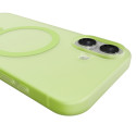 Kryt Puro Daylight MagSafe pro iPhone 17 - translucent green