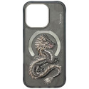 Kryt Nimmy NIMMY DRAGON iPhone 16 Pro Max - šedá
