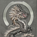 Kryt Nimmy NIMMY DRAGON iPhone 16 Pro Max - šedá