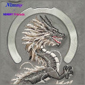Kryt Nimmy NIMMY DRAGON pro iPhone 16 - šedý