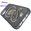 Kryt Nimmy NIMMY DRAGON pro iPhone 16 - šedý