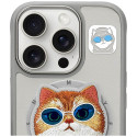 Kryt Nimmy COOL CAT MagSafe pro iPhone 16 Pro Max - šedá