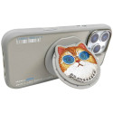 Kryt Nimmy COOL CAT MagSafe pro iPhone 16 Pro – šedá