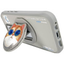 Kryt Nimmy COOL CAT MagSafe pro iPhone 16 Pro – šedá