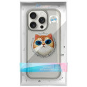 Kryt Nimmy COOL CAT MagSafe pro iPhone 16 Pro – šedá