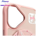Kryt Nimmy COOL CAT pro iPhone 16 - růžový