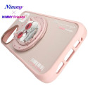 Kryt Nimmy COOL CAT pro iPhone 16 - růžový