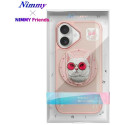 Kryt Nimmy COOL CAT pro iPhone 16 - růžový