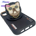 Kryt Nimmy COOL GLASSES pro iPhone 16 - black